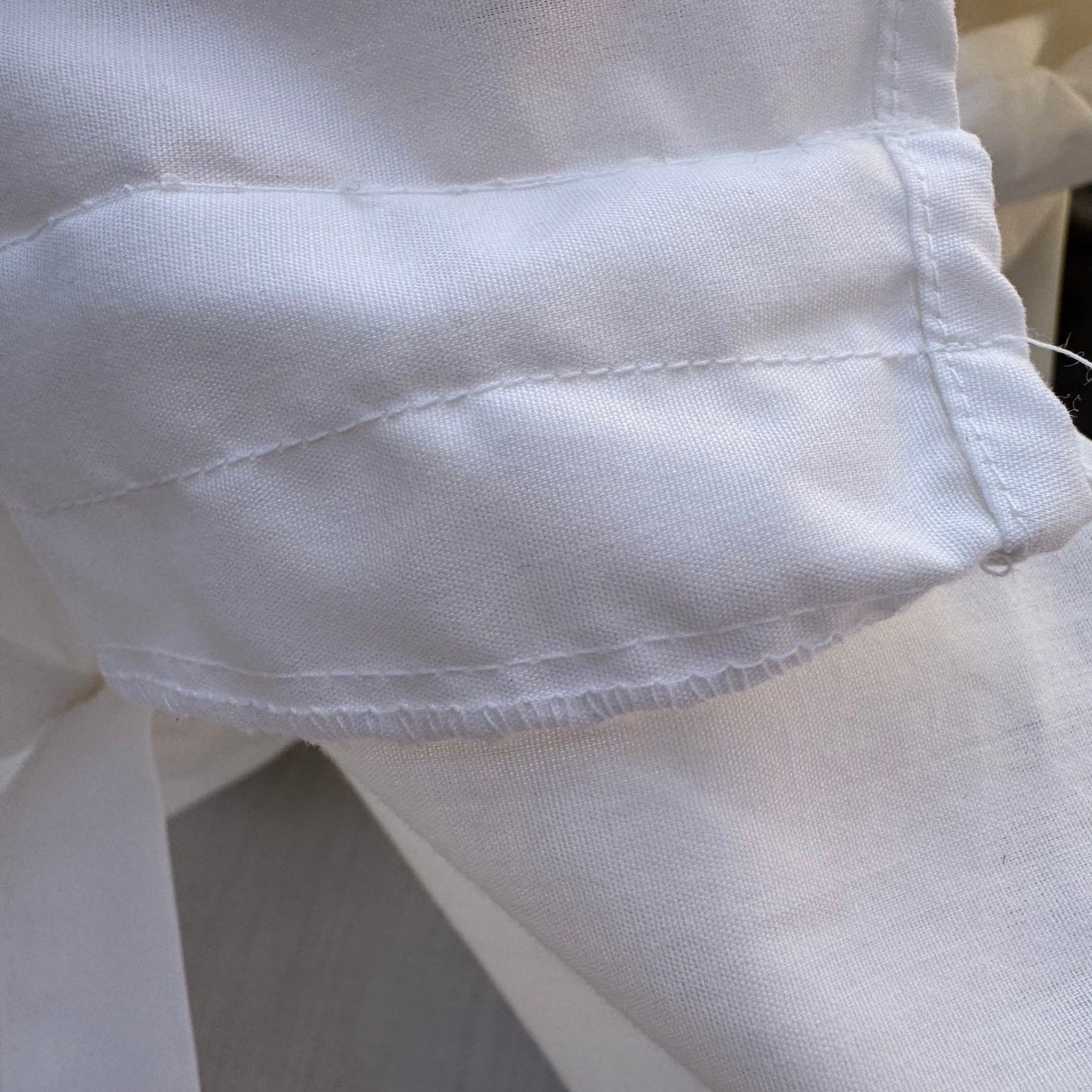 Delton Vintage 70s Ruffle Kitsch Formal Tuxedo Shirt Disco Prom Pirate Mens L