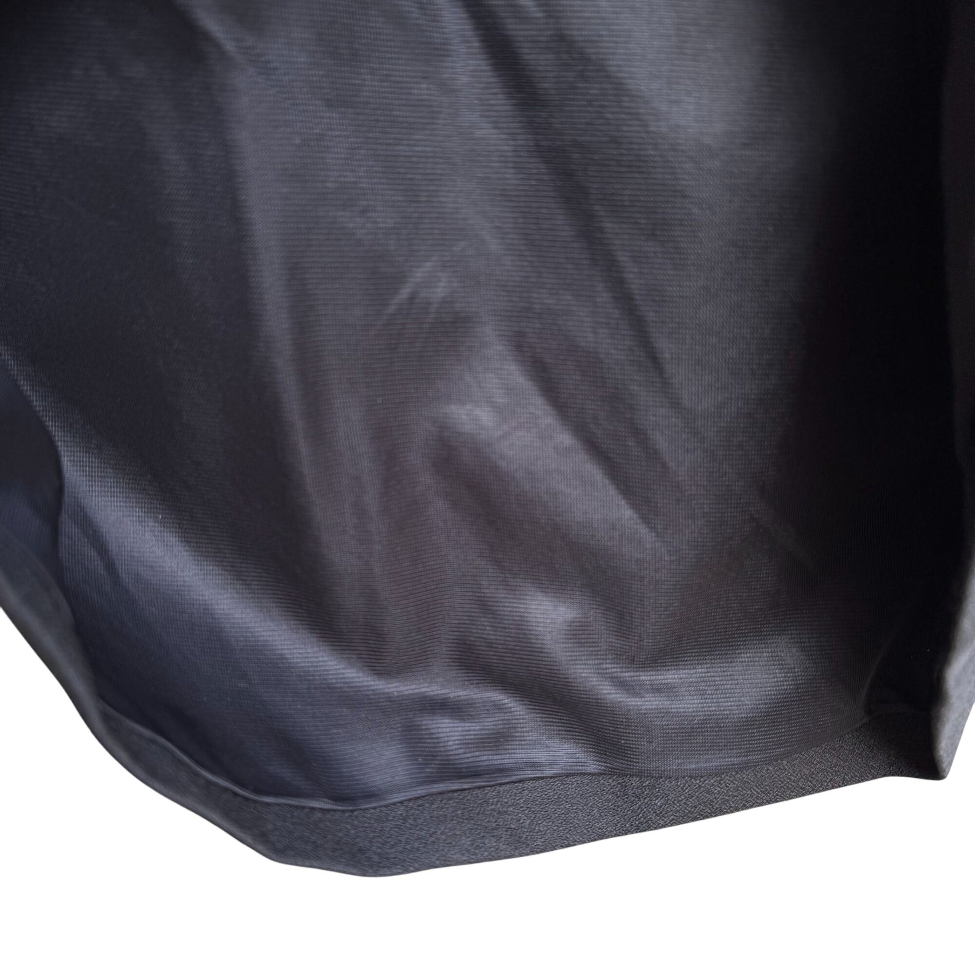 Womens Classic Preppy Black Double-Breasted Office Professional Blazer Jacket L