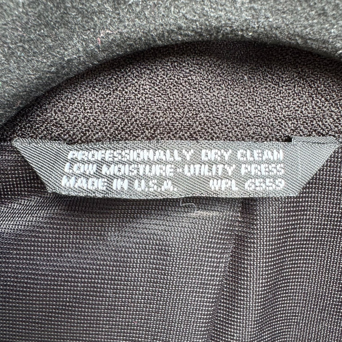 Womens Classic Preppy Black Double-Breasted Office Professional Blazer Jacket L