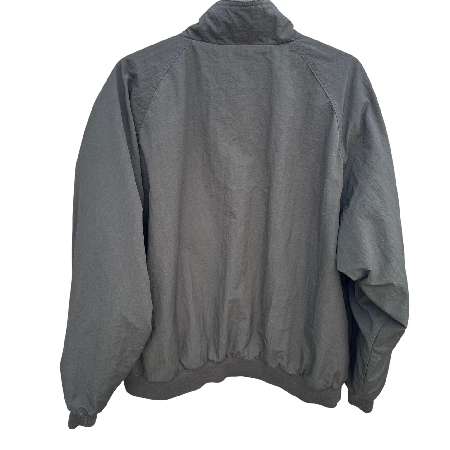 Cherokee Vintage Mens Fleece Lined Olive Green XL Bomber Jacket Workwear Rugged