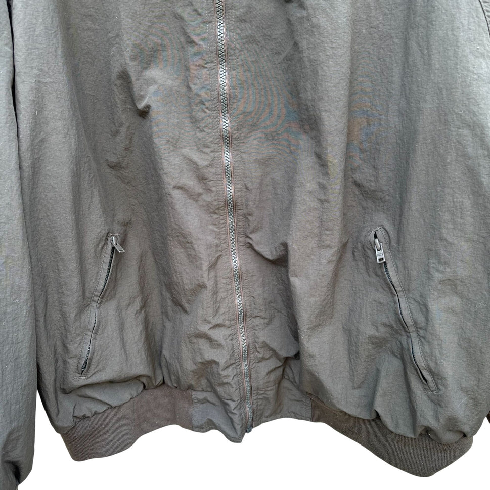 Cherokee Vintage Mens Fleece Lined Olive Green XL Bomber Jacket Workwear Rugged