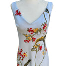 Switch BCBG Max Azria Vintage Y2K Garden Floral Romantic Feminine Sheath Dress Blue 8 3 image