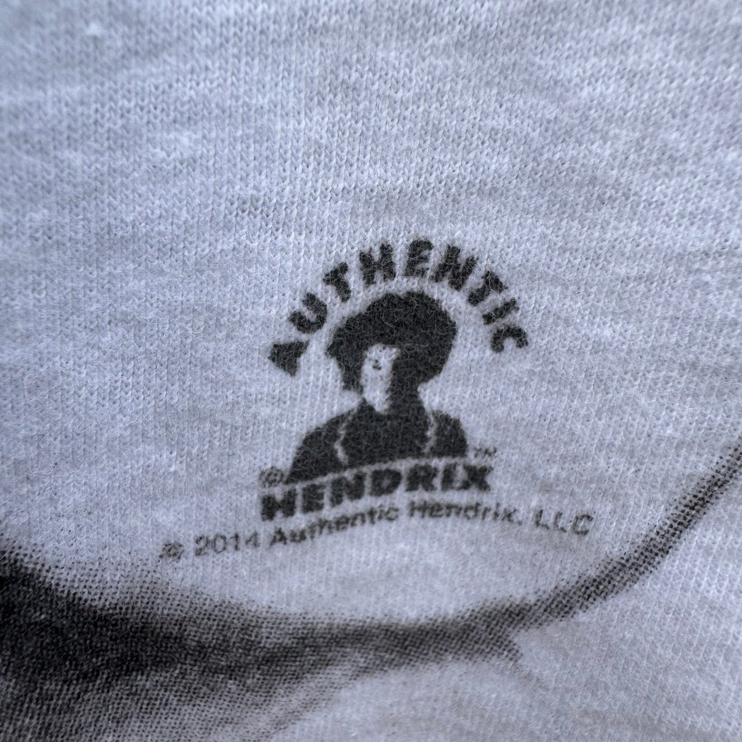 Jimi Hendrix Graphic Shirt White Womens Large JAM Collective Rock Music Tee NEW