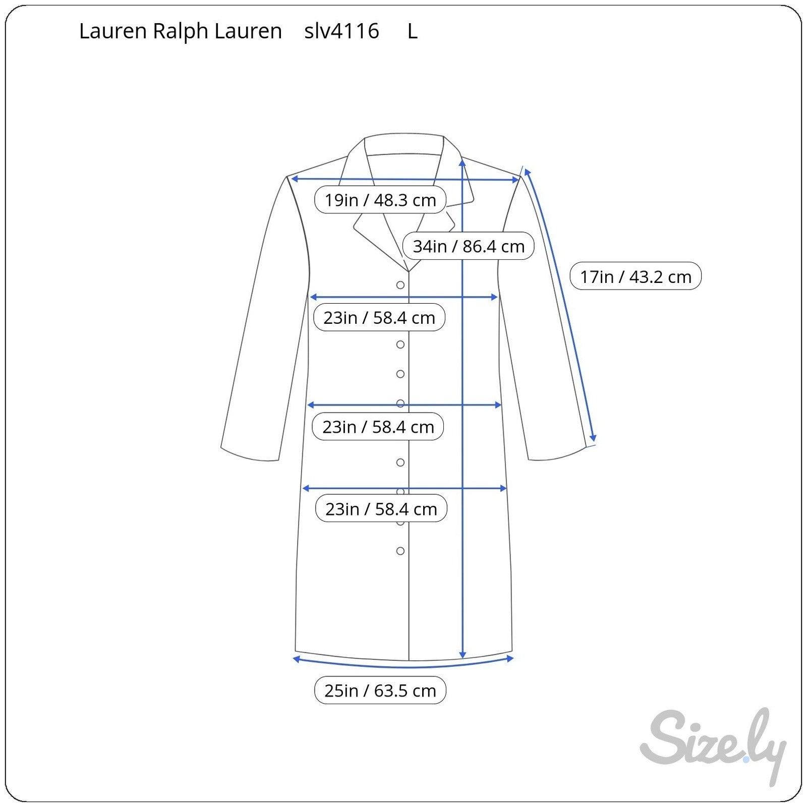 Lauren Ralph Lauren Floral Sleep Shirt Large Button Front Long Sleeve Monogram