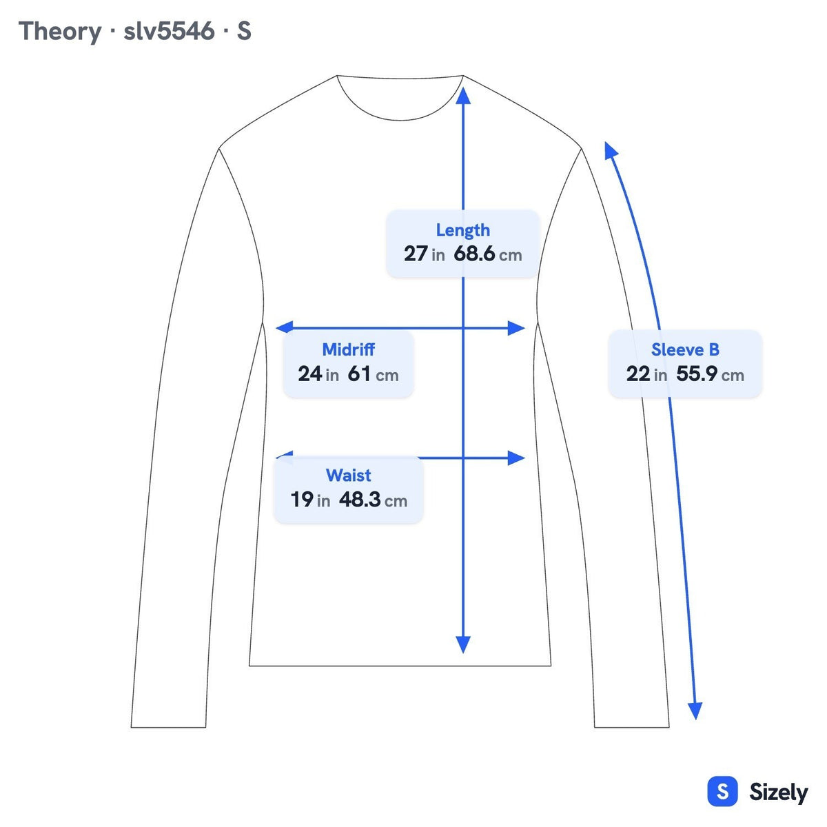 Theory Karenia 100% Cashmere Quiet Luxury Minimalist Oversized Sweater S