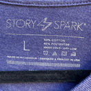 Switch Story Spark Boooost Rocket Sloth Techwear Nerd Culture Indie Graphic Shirt L 2 image