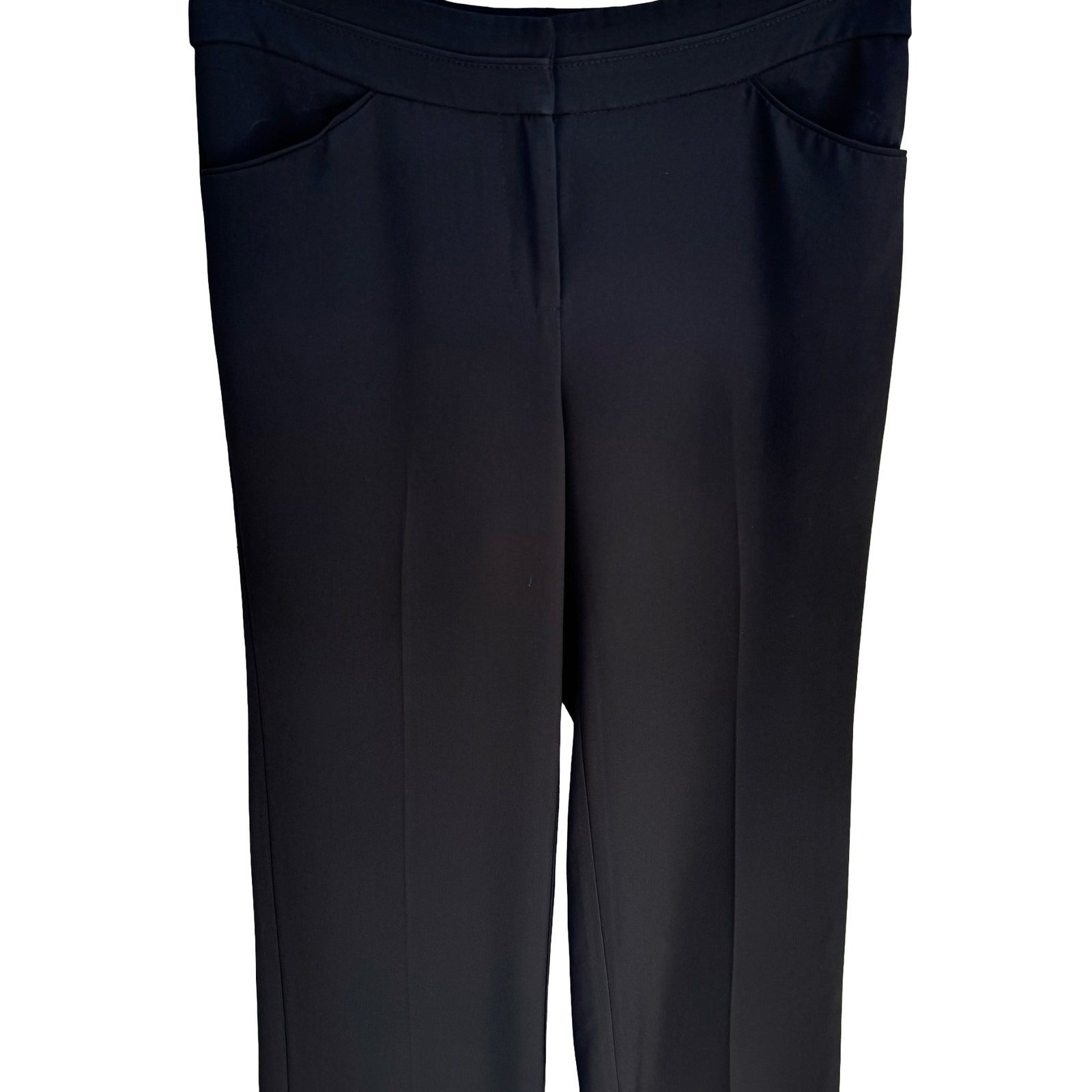 White House Black Market Minimalist Straight Leg Dress Pant Women 2 Professional