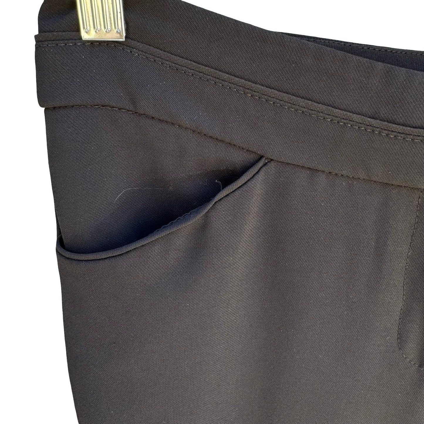 White House Black Market Minimalist Straight Leg Dress Pant Women 2 Professional