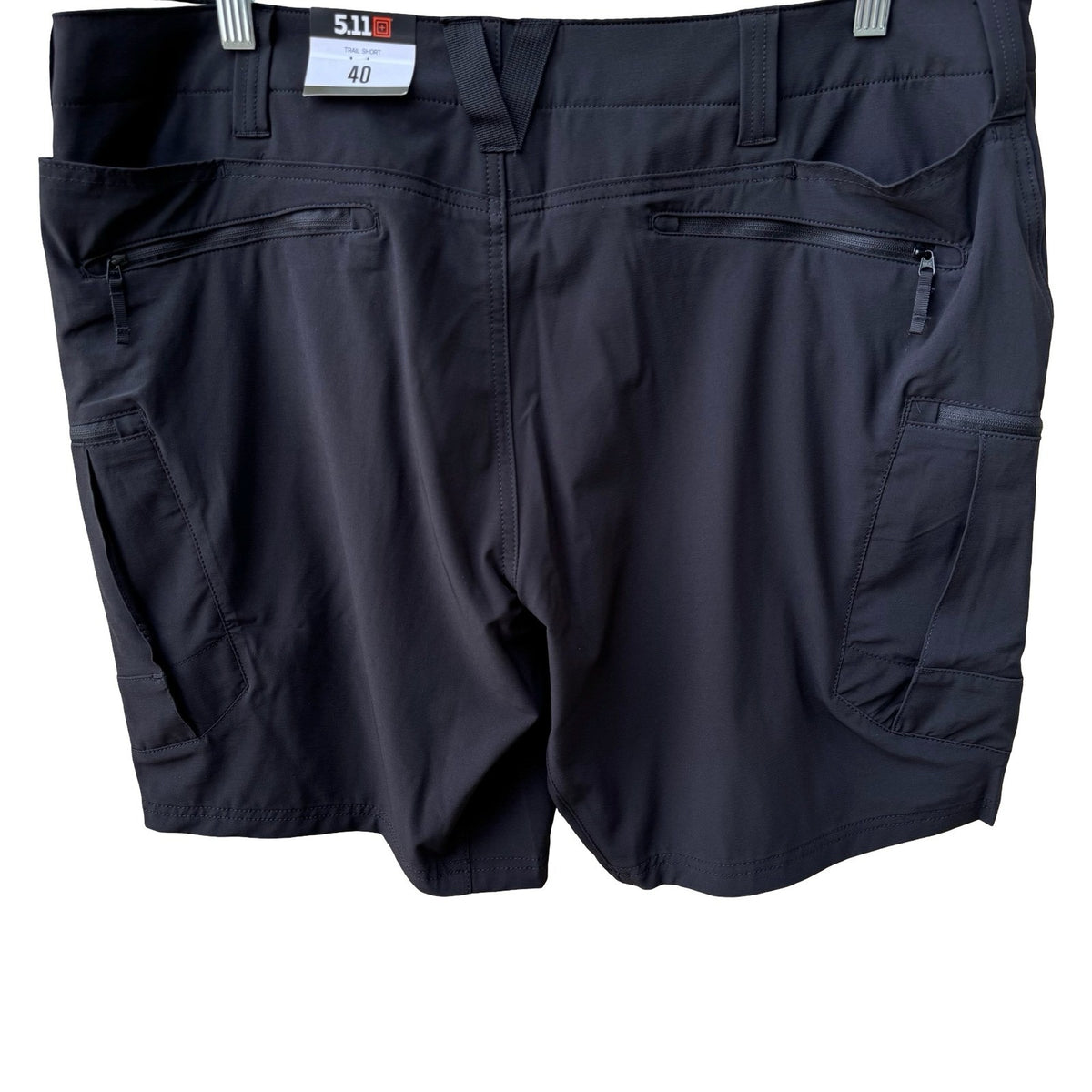 5.11 Tactical Trail Short Gorpcore Activewear Cargo Hiking Black Mens 40 NEW