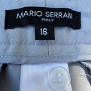 Switch Mario Serrani Womens Light Gray Slash Pocket Low Waist Stretch Crop Pants 16 2 image