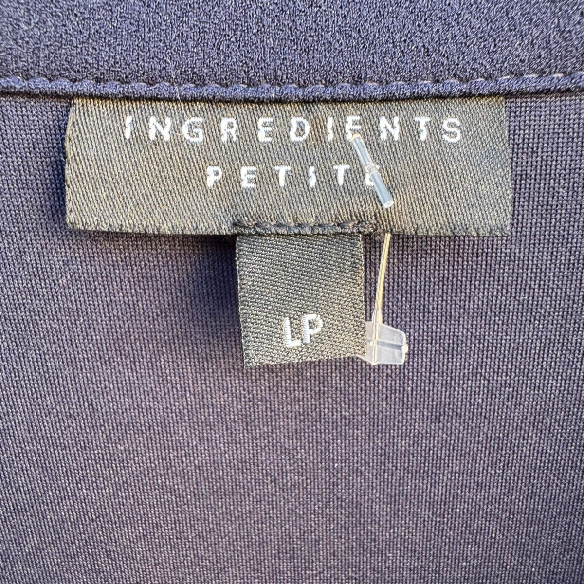 Ingredients Preppy Stretch Careerwear Tailored Workwear Blazer Navy Women L NEW