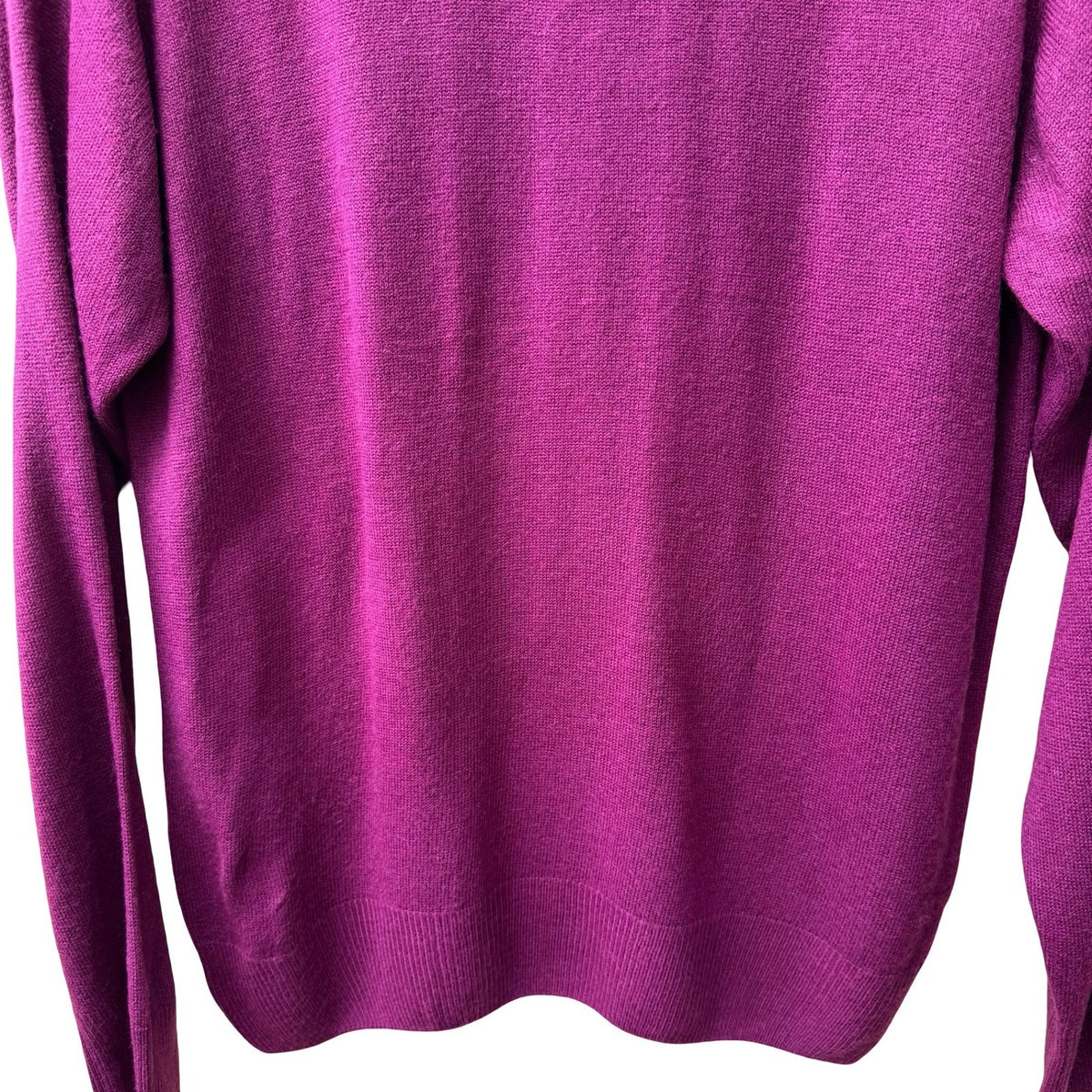 Tina Vintage 100% Pure Scottish Cashmere Quiet Luxury Preppy Sweater Pink L