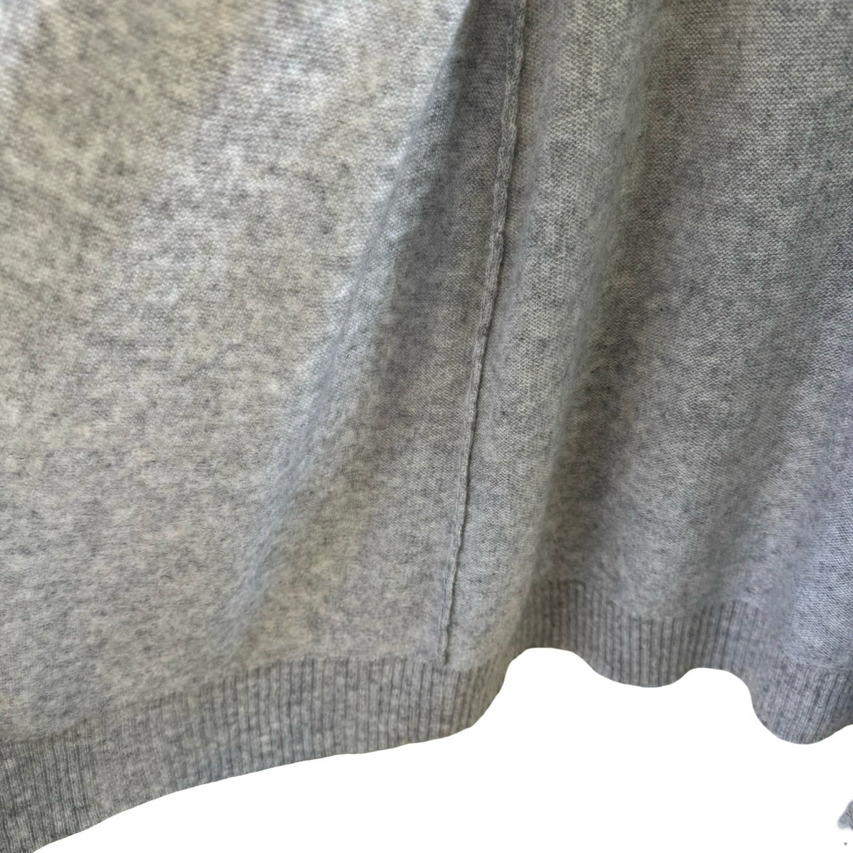 Charter Club 100% Cashmere Quiet Luxury Preppy Cozy Open Front Cardigan Gray XL