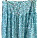 Switch Richard Simmons Signatures Vintage Turquoise Button-Front Drop Waist Skirt 38 2 image