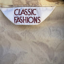 Switch Classic Fashions Vintage 80s Garden Floral Cottagecore Polo Top Grandmacore XL 2 image