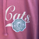 Switch Rainforest Cafe Vintage Y2K Womens Pink Cats Full Zip Long Sleeve Cotton Hoodie XL 3 image