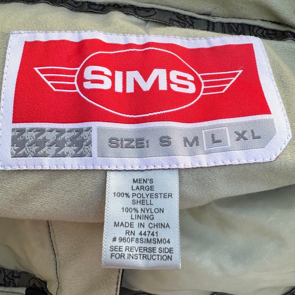 Sims Cargo Gorpcore Alpine Skiing Technical Snowboard Pants Charcoal Mens L