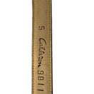 Switch Calderon Vintage Black Leather Slim Skinny Belt Leather Covered Buckle S 9811 2 image