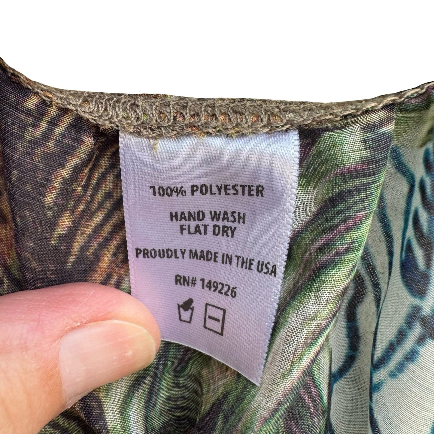 Paradise Ranch Sheer Resortwear Tropical Botanical Open Front Kimono Jacket M