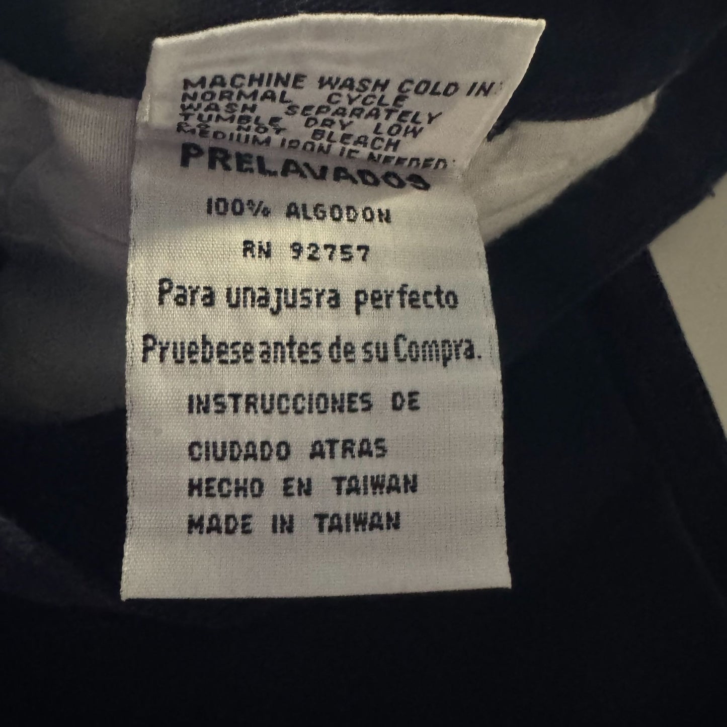 LA Gate Vintage Y2K Navy Mens Side Pockets JNCO Style Utility Cargo Baggy Pants