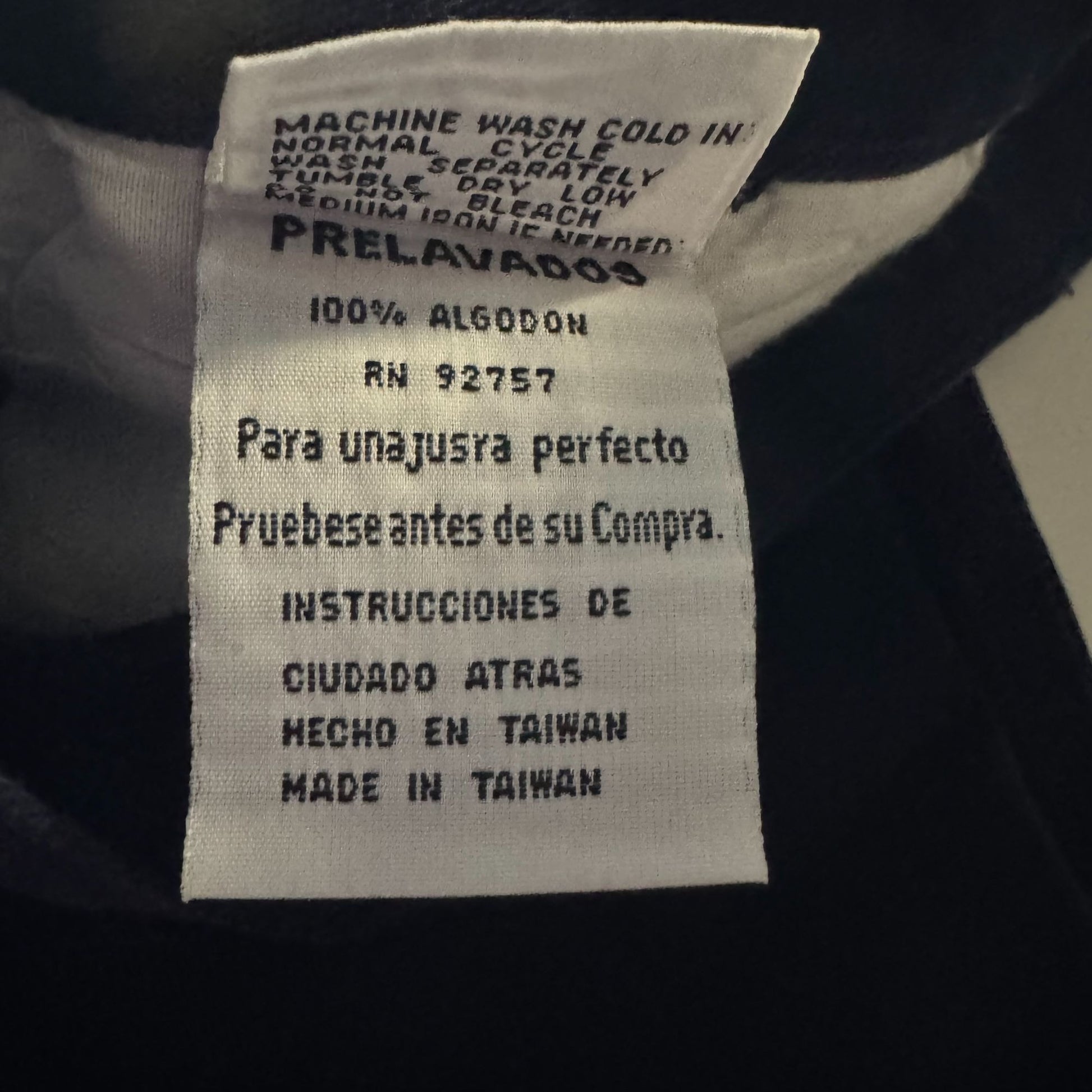 LA Gate Vintage Y2K Navy Mens Side Pockets JNCO Style Utility Cargo Baggy Pants