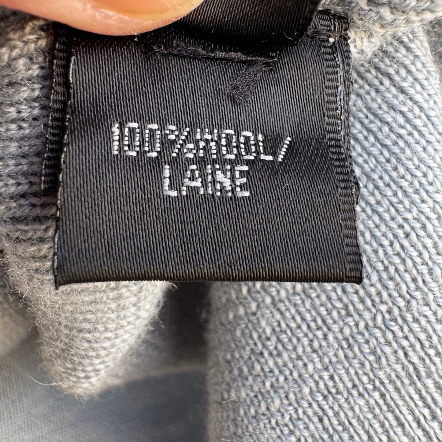 Lafayette 148 New York Womens L Light Blue Wool Turtleneck Sweater Lagenlook