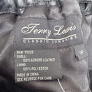 Switch Terry Lewis Classic Luxuries Black Genuine Leather Pencil Skirt 8P New T5016-030 2 image