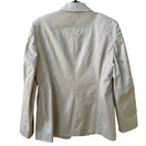 Switch Bloomingdales Quiet Luxury Tailored Minimalist Cotton Blend Blazer Tan Womens 14 3 image