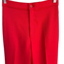Switch Levis Vintage 70s Red High Waisted Trousers Straight Leg White Tab Pants 26x30.5 3 image