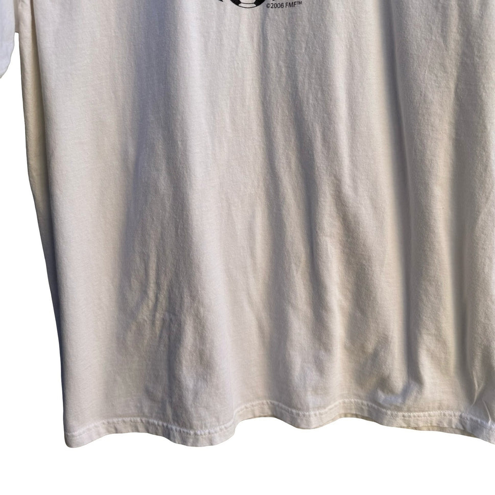 Vintage 2006 Mexico World Cup FMF Soccer T-Shirt White XL Gildan Ultra Cotton