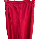 Switch Nike Vintage Mens Red Elastic Waist Lightweight Ankle Zip Pockets Joggers Pants 2 image