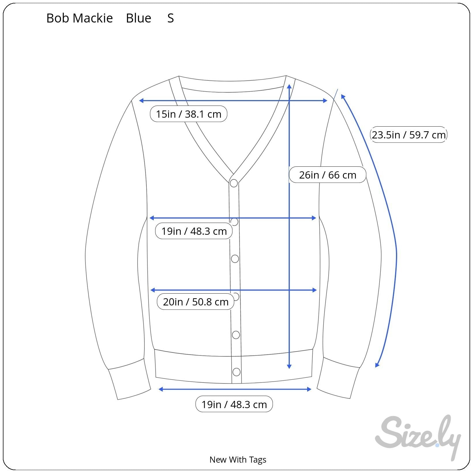 Bob Mackie Wearable Art Blue Beaded Dragonfly Design Knit Cardigan Sweater New S