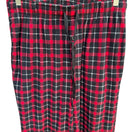 Switch Fruit Of The Loom Mens Red Black Plaid Comfy Sleepwear Loungewear Pants M 32-34 3 image