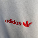 Switch Adidas Vintage Track Jacket Cream Navy Blue Red Colorblock Trefoil Full Zip 2 image
