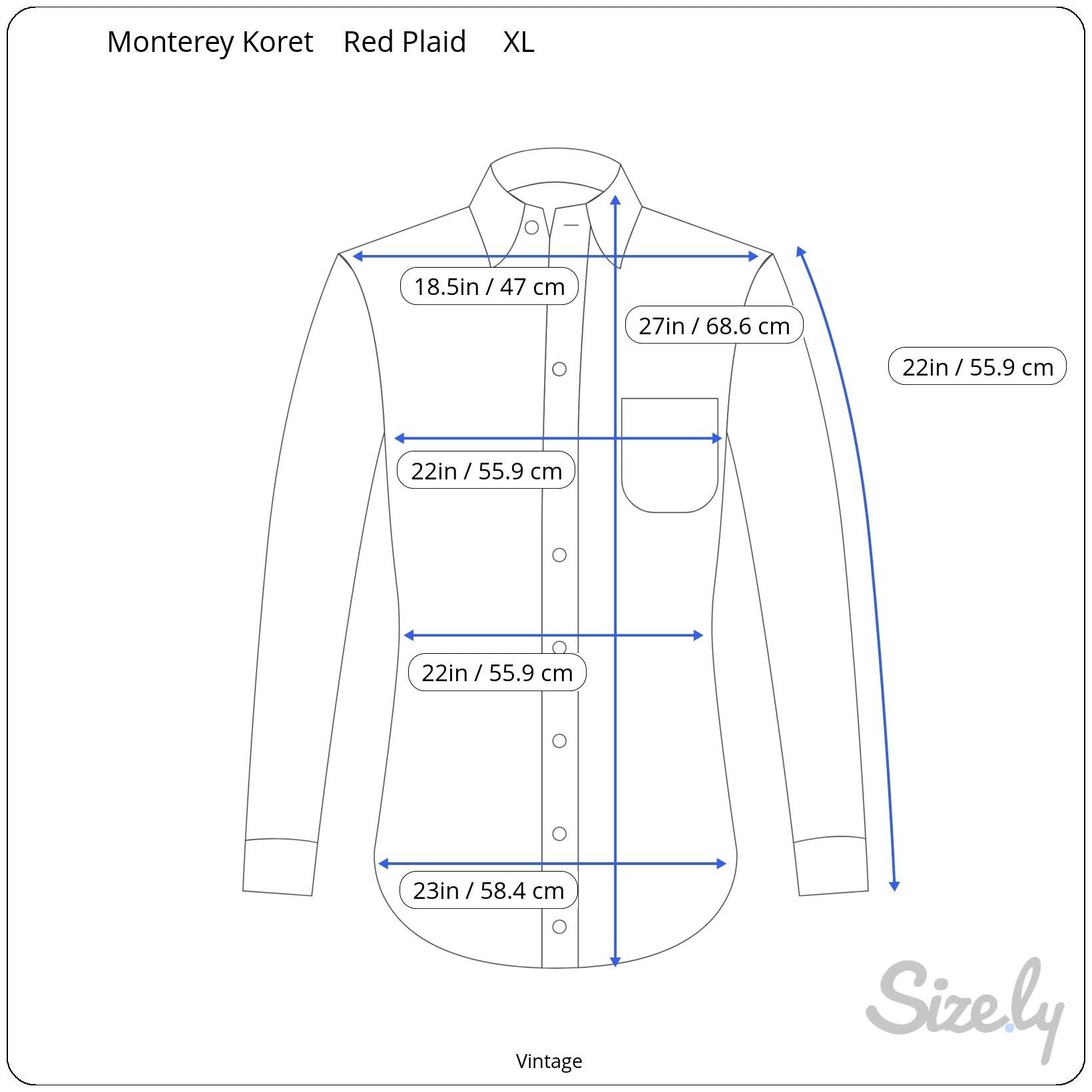 Monterey By Koret Vintage Red Black Plaid Button Down Textured Flannel Shirt XL