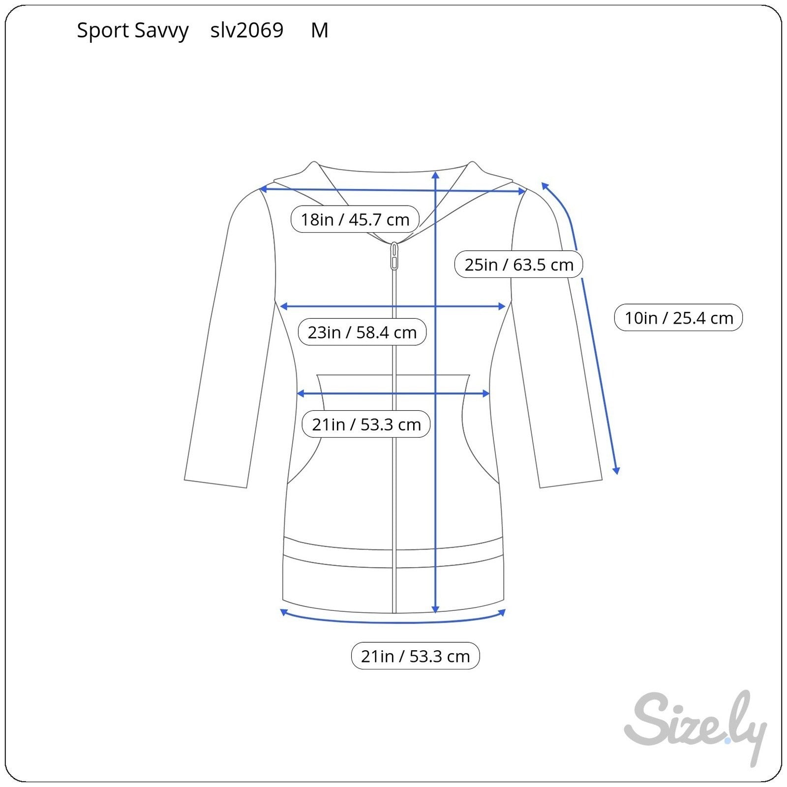 Sport Savvy Womens M Blue Floral Pool Beach Terry Cloth Zip Up Short Sleeve Hood