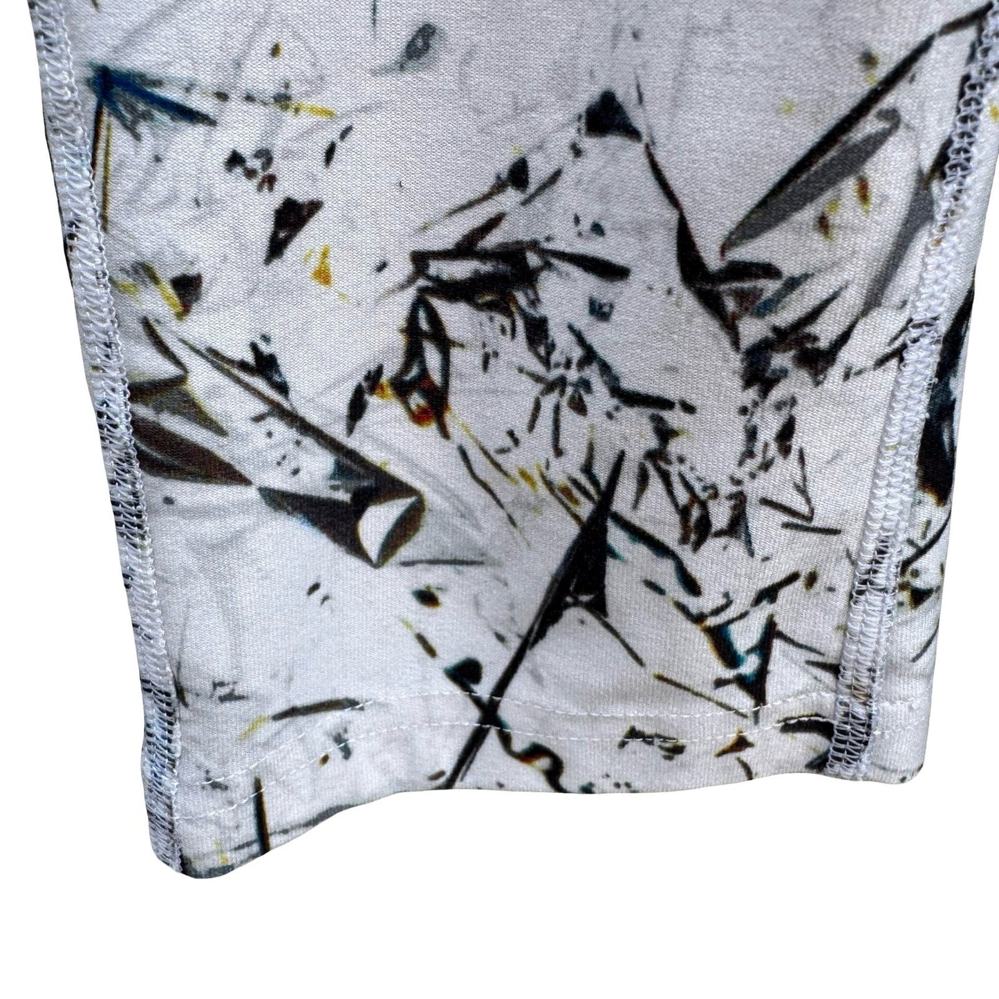 Nike Dri-FIT Abstract Splatter Print Capri Leggings Gymwear Sporty Yoga Womens S