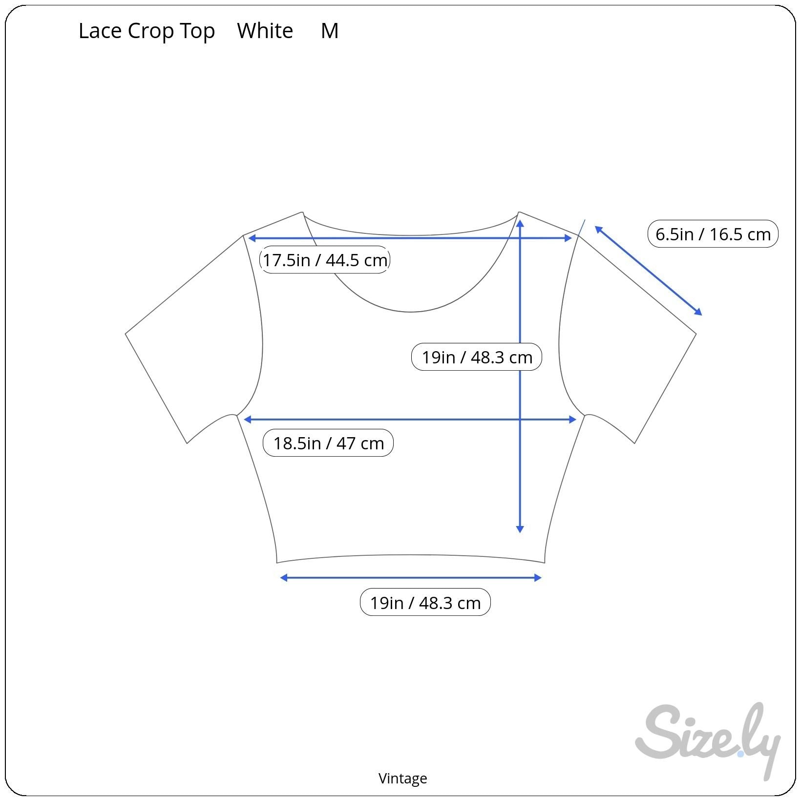 Vintage Y2K Womens Babydoll Ivory Stretch Lace Short Sleeve Semi Sheer Crop Top