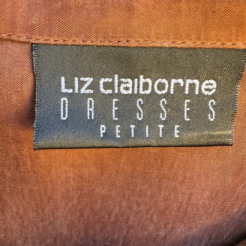 Liz Claiborne Vintage 90s Dark Academia Power Suit Minimalist Jacket Jumpsuit 6P