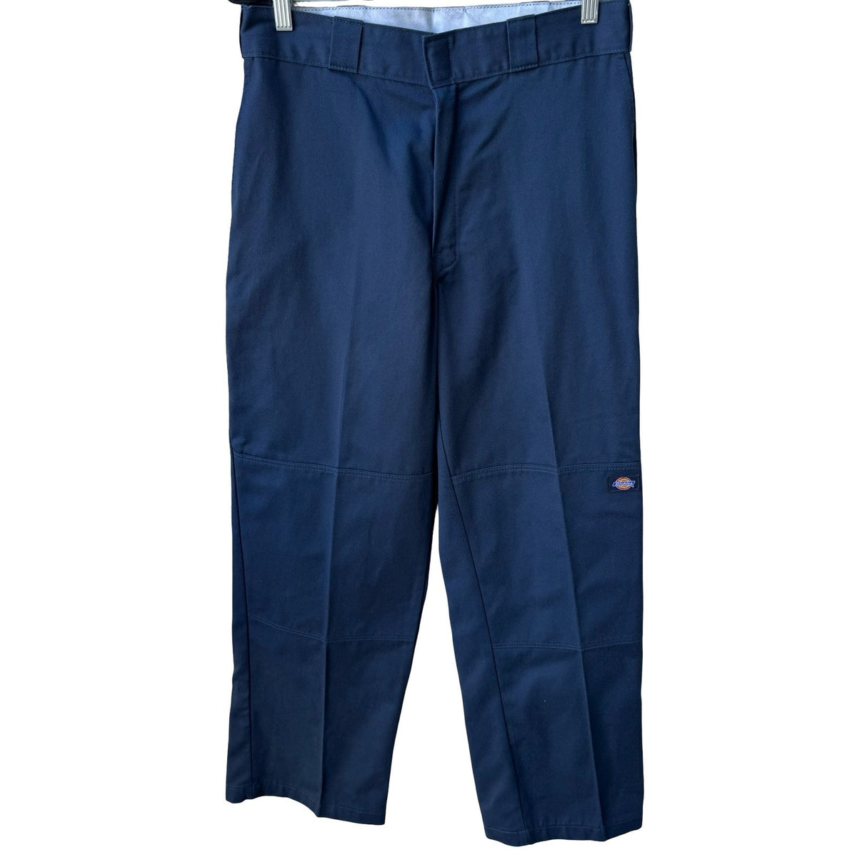 Dickies Double Knee Loose Fit Workwear Streetwear Skater Pants Mens Blue 32x30