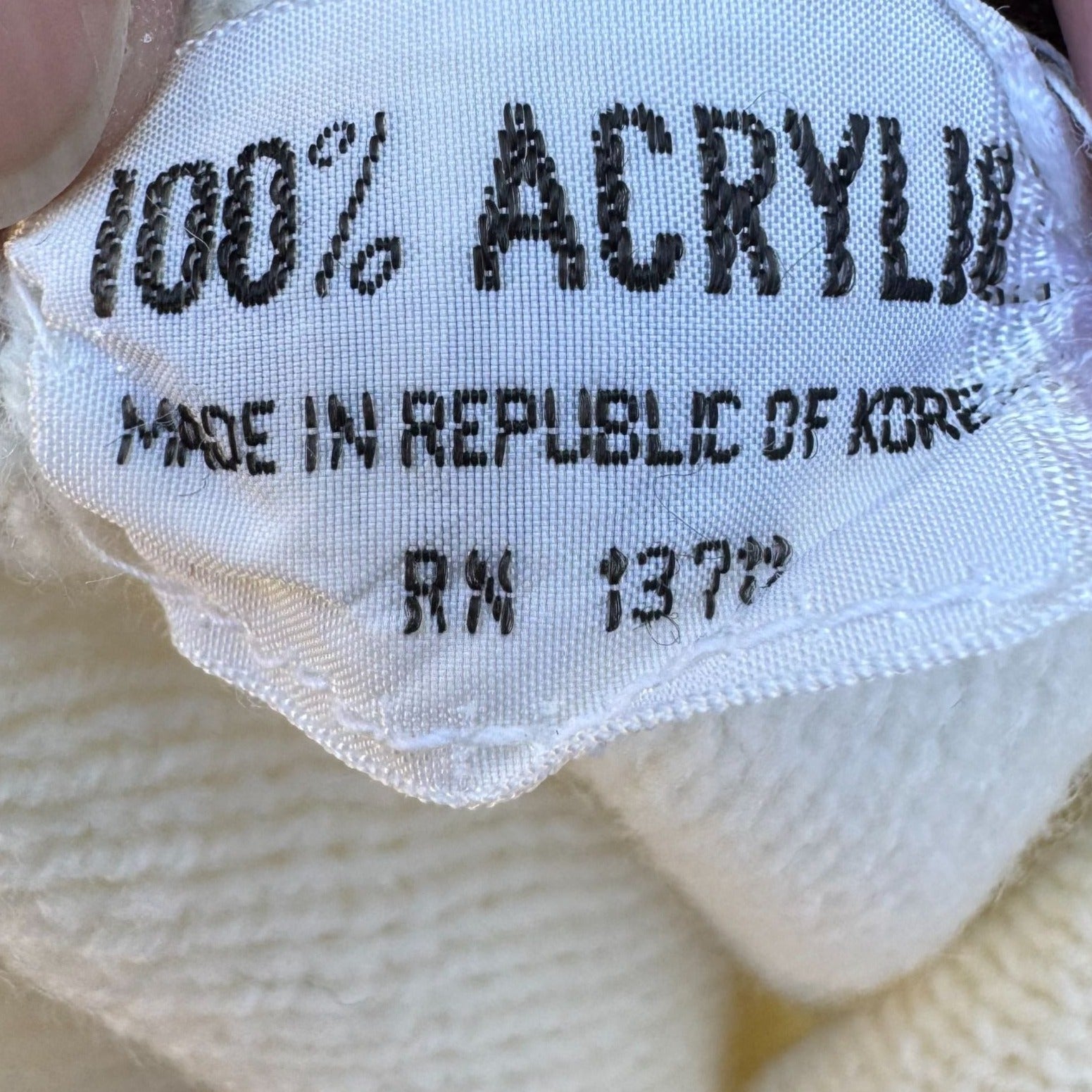 Vintage 60s 70s Cream Brown Knit High Zip Collar Geometric Nordic Ski Sweater XL