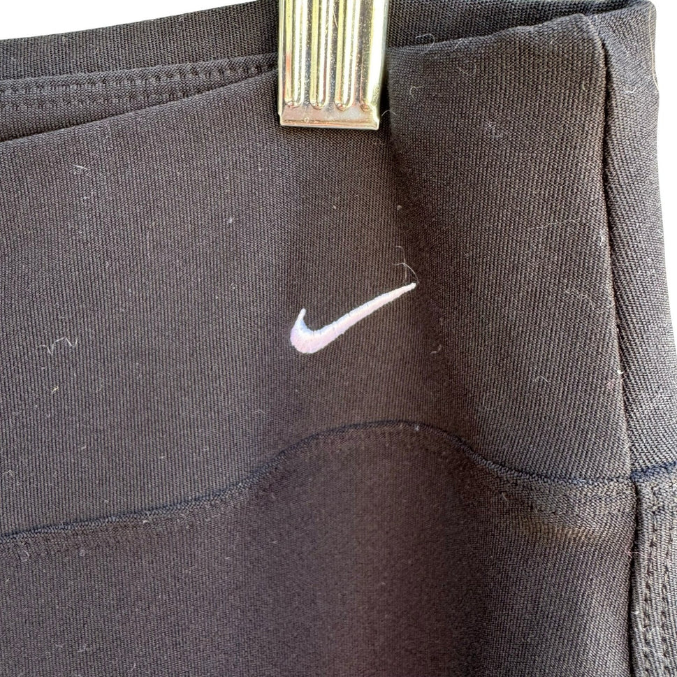 Nike Dri-FIT Black Straight Leg Athletic Yoga Pants Womens XL Activewear Workout