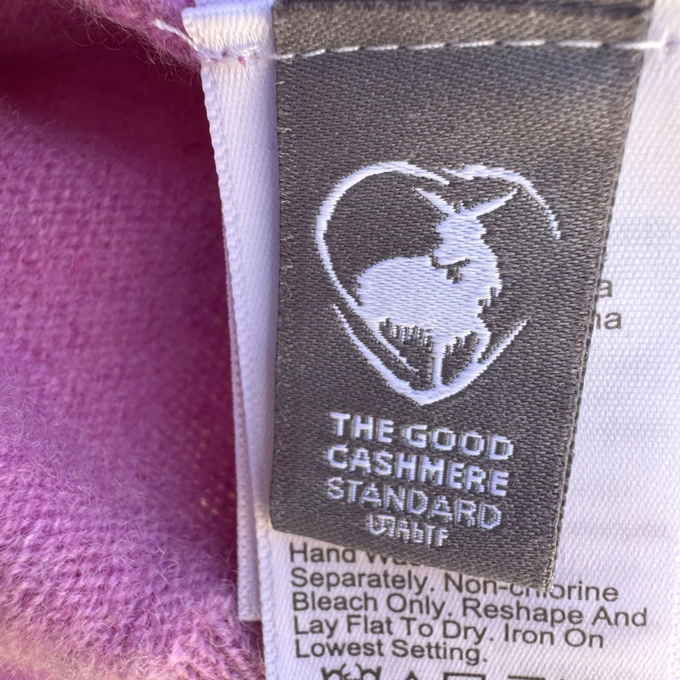 J.Crew Cashmere Quiet Luxury Fair Trade Sustainable Sweater Old Money Preppy L
