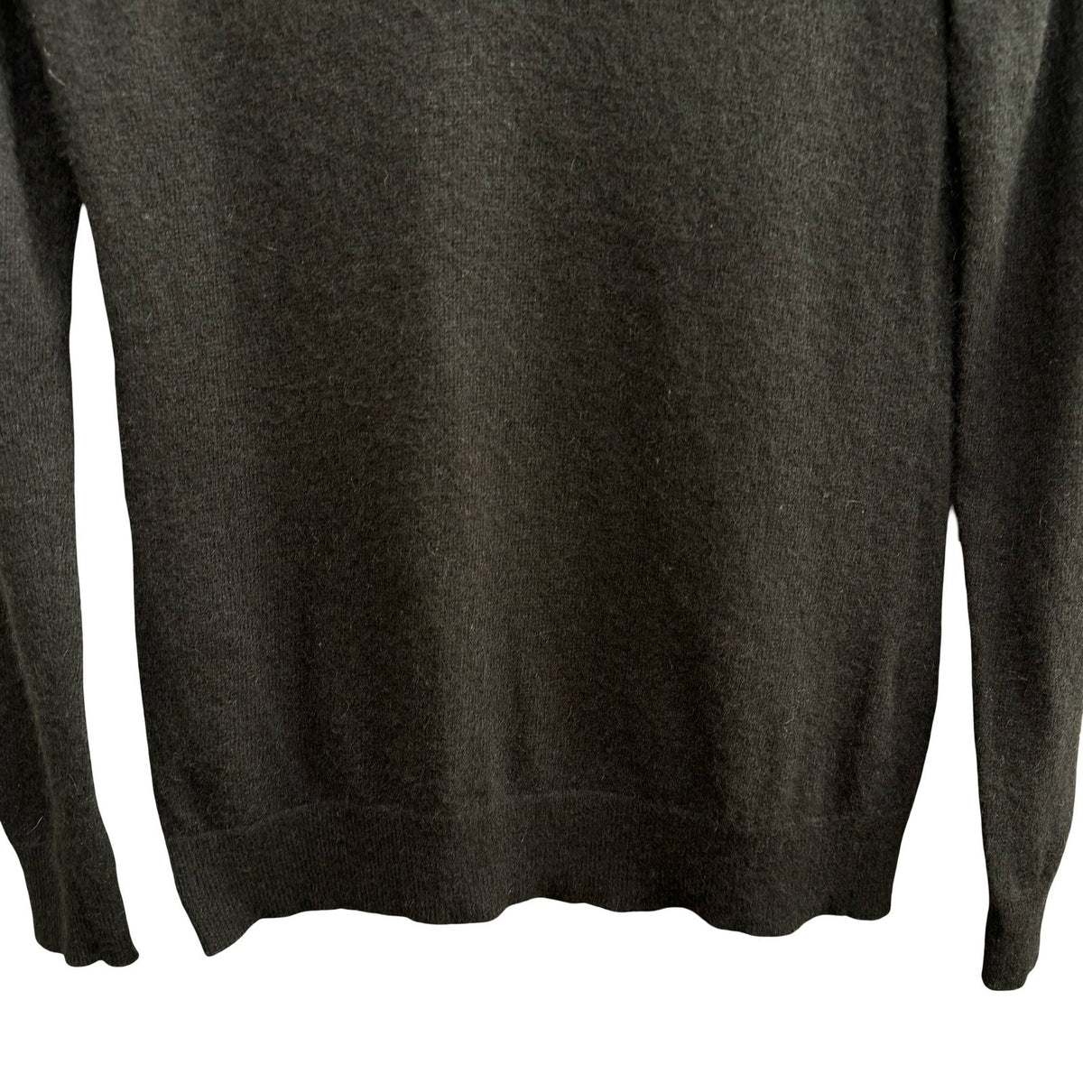 Charter Club Luxury Cashmere Quiet Luxury Old Money Preppy Cozy Sweater Black M