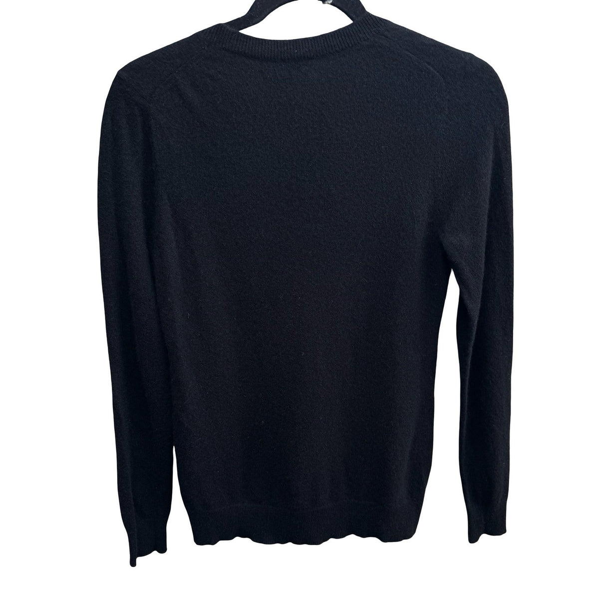 Charter Club Luxury Cashmere Quiet Luxury Old Money Preppy Cozy Sweater Black M