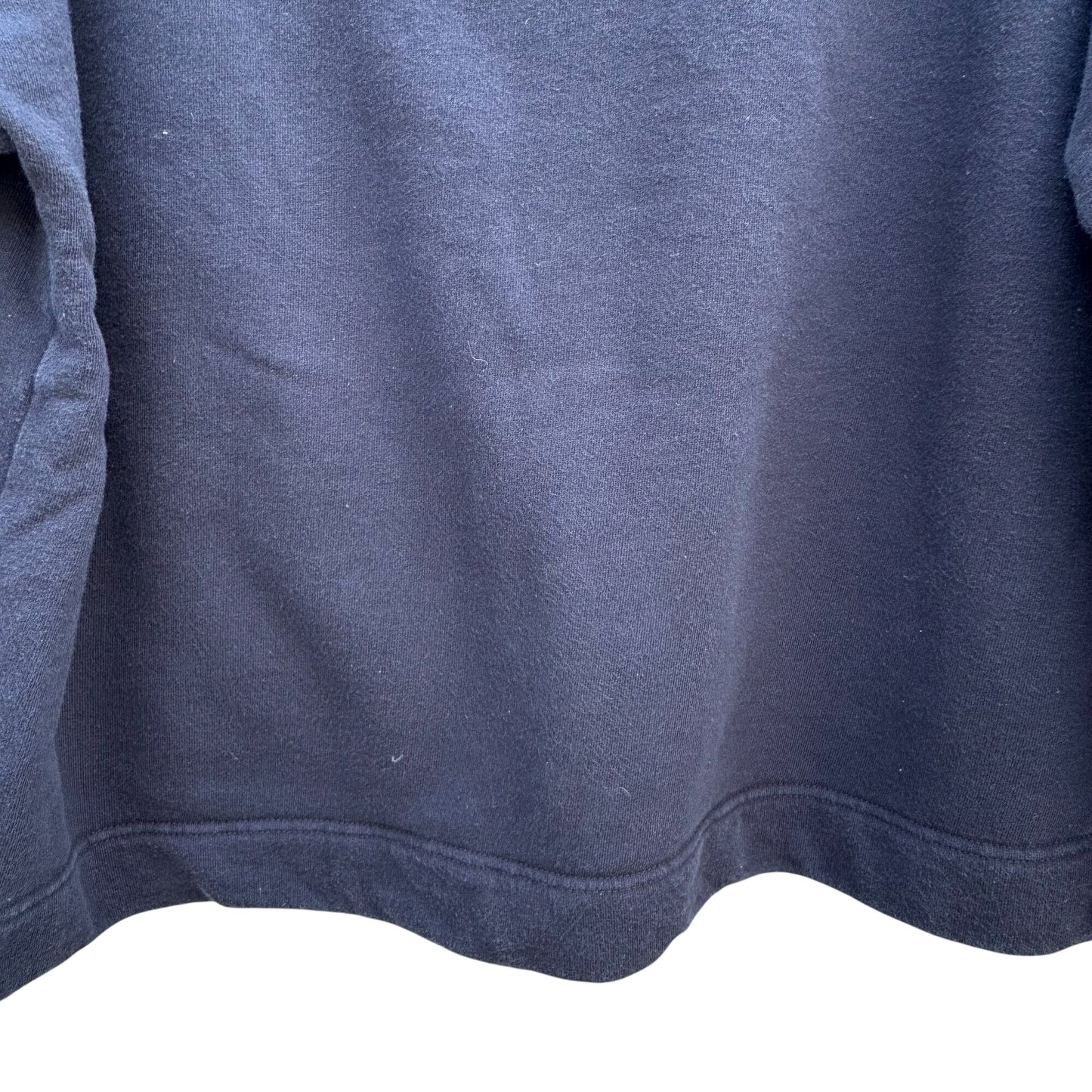 DKNY Black 3/4 Sleeve Boat Neck Sweatshirt Womens L French Terry Minimalist