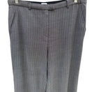 Switch Armani Collezioni Vintage Womens Herringbone Italian Wool Dress Pants Gray 14 3 image
