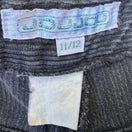 Switch Jou Jou Vintage 80s Black Corduroy Tapered Pants Mid-Rise Relaxed Fit Womens 26 2 image