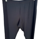 Switch J. Jill Black Pima Cotton Ankle Leggings Womens L High Rise Stretch Minimalist 3 image