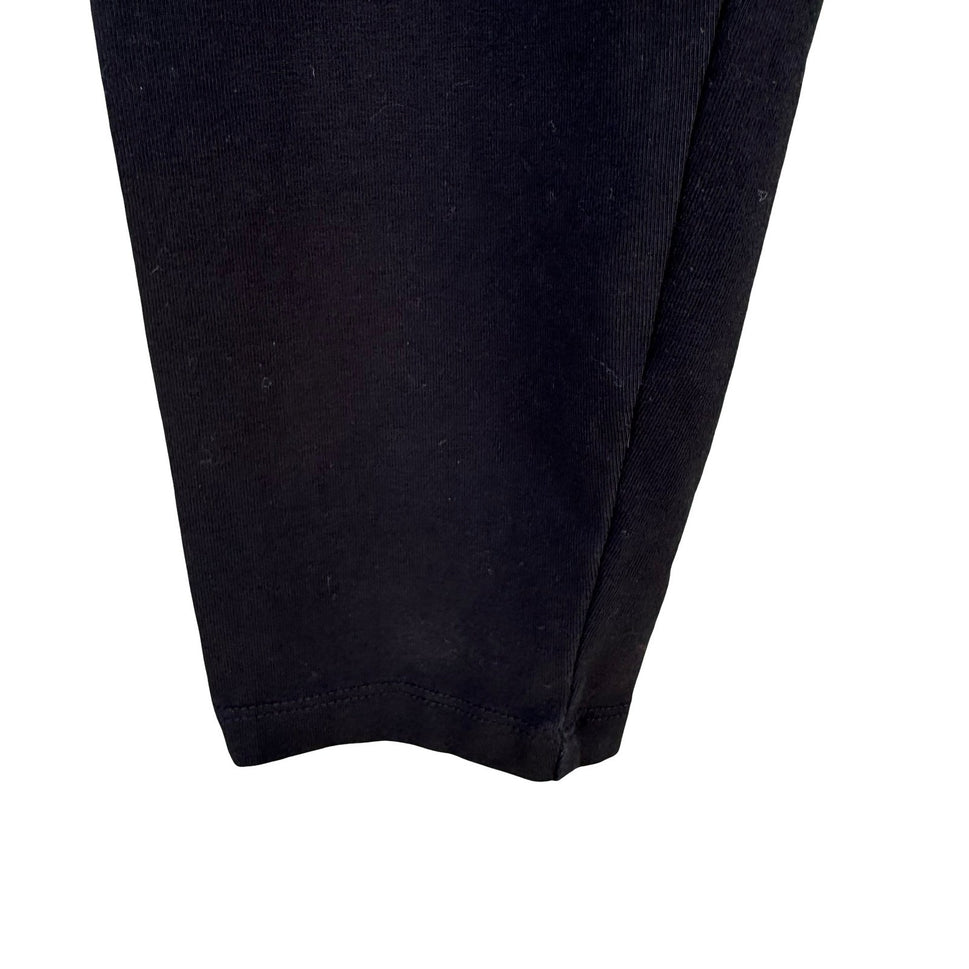 J. Jill Black Pima Cotton Ankle Leggings Womens L High Rise Stretch Minimalist